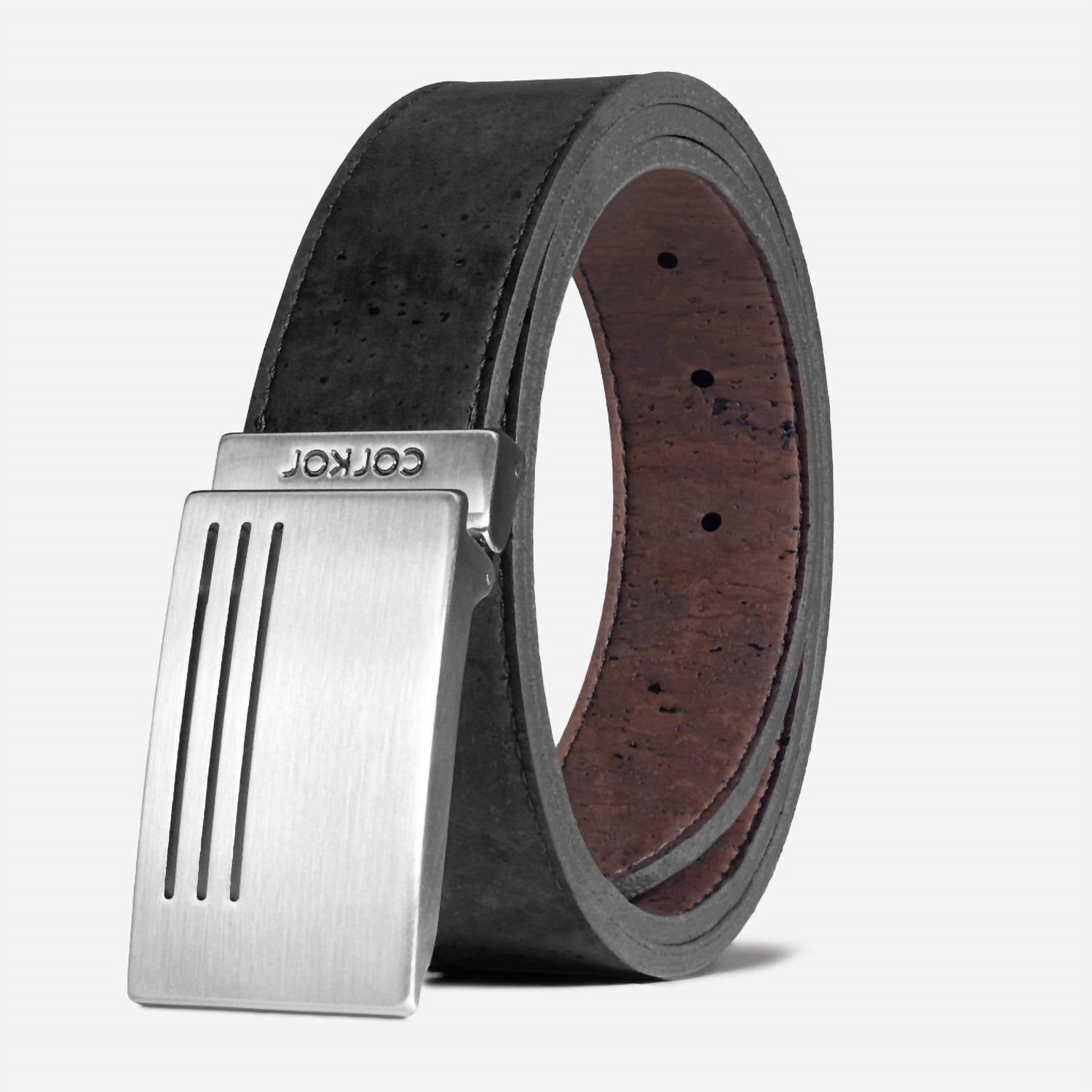 Corkor Men's Reversible Cork Belt in brown - men's accessory