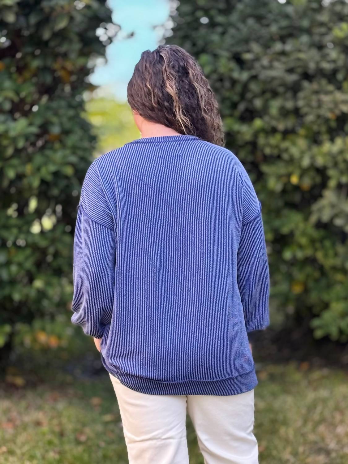 Simply Southern - Radiantly Ribbed Long Sleeve Top