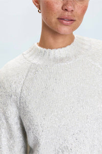 Pistola - Ilana Mock Neck Raglan Sleeve Pullover Sweater