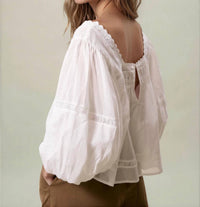 Frnch - Gianna Puff Sleeve Blouse