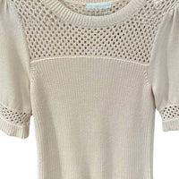 Dh New York - Women's Puff Sleeve Sweater Tee
