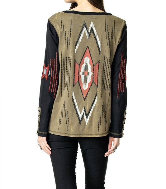 Double D Ranch - Chimayo Weaver Top