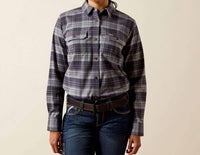 Ariat - Rebar Durastretch Flannel Tunic Shirt
