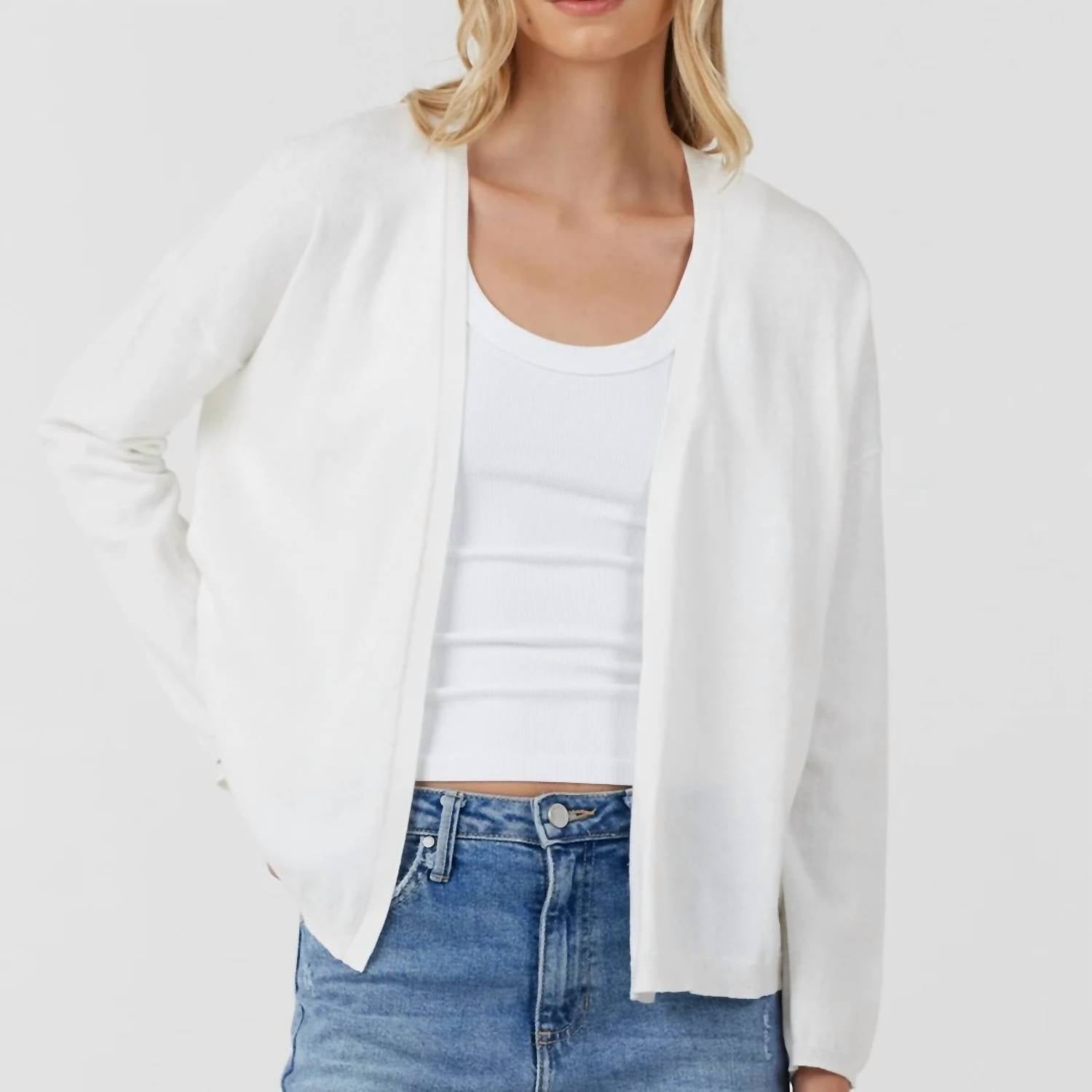 Stitches & Stripes - Palmer Open Cardigan