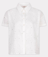 Esqualo - Flower Embroidery Blouse