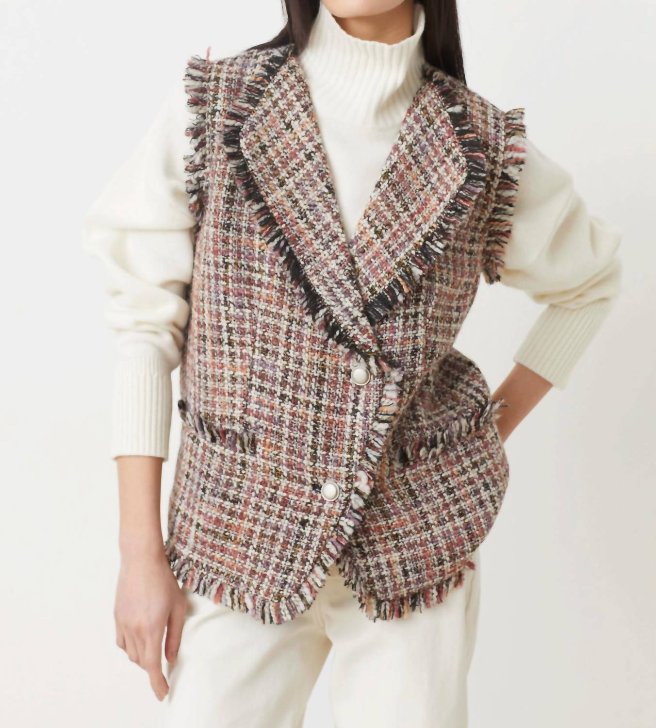 Suncoo Divy Vest in rouge - women's jacket