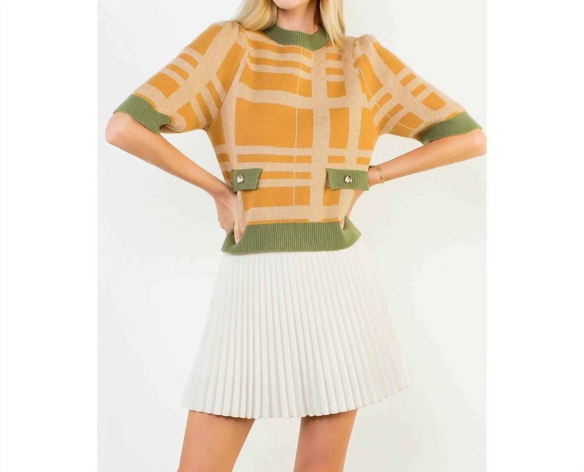 Thml - Short Sleeve Sweater