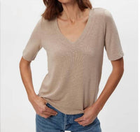 Michael Stars - Matty Tahoe Jersey Short Sleeve V Tee