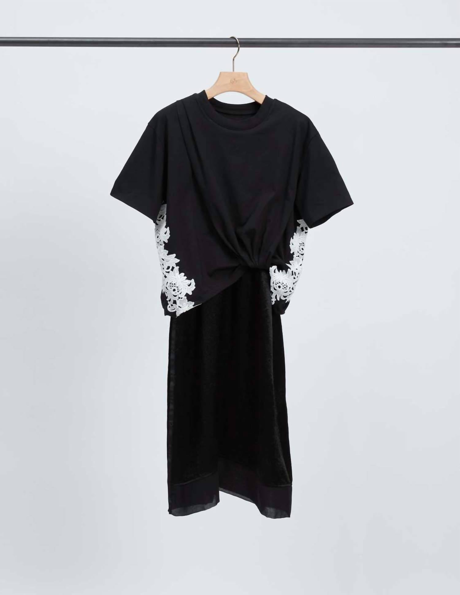 3.1 Phillip Lim - Draped T-shirt Slip Combo Dress