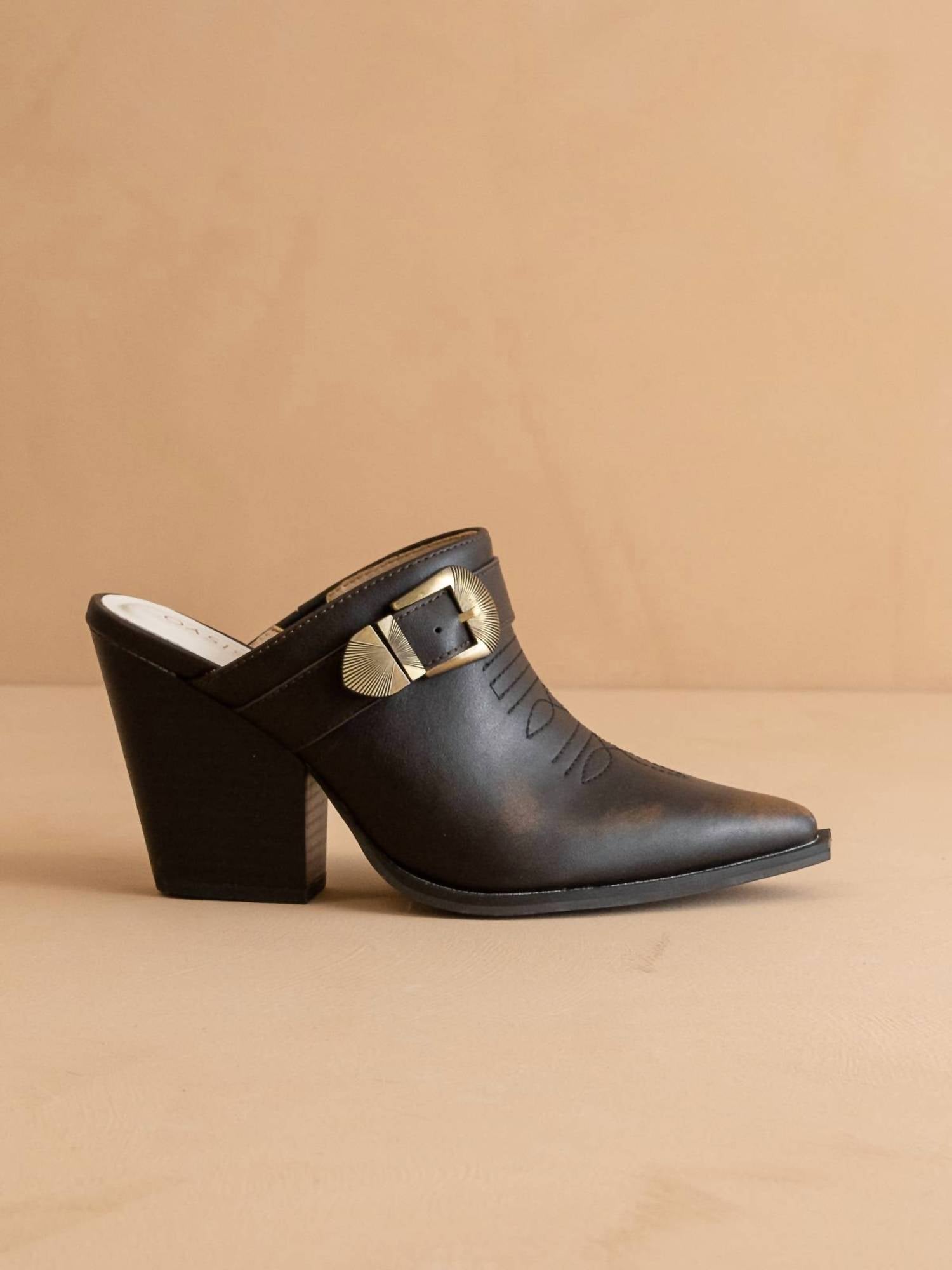 Oasis Society - Women's Dixie Western Inspired Mules