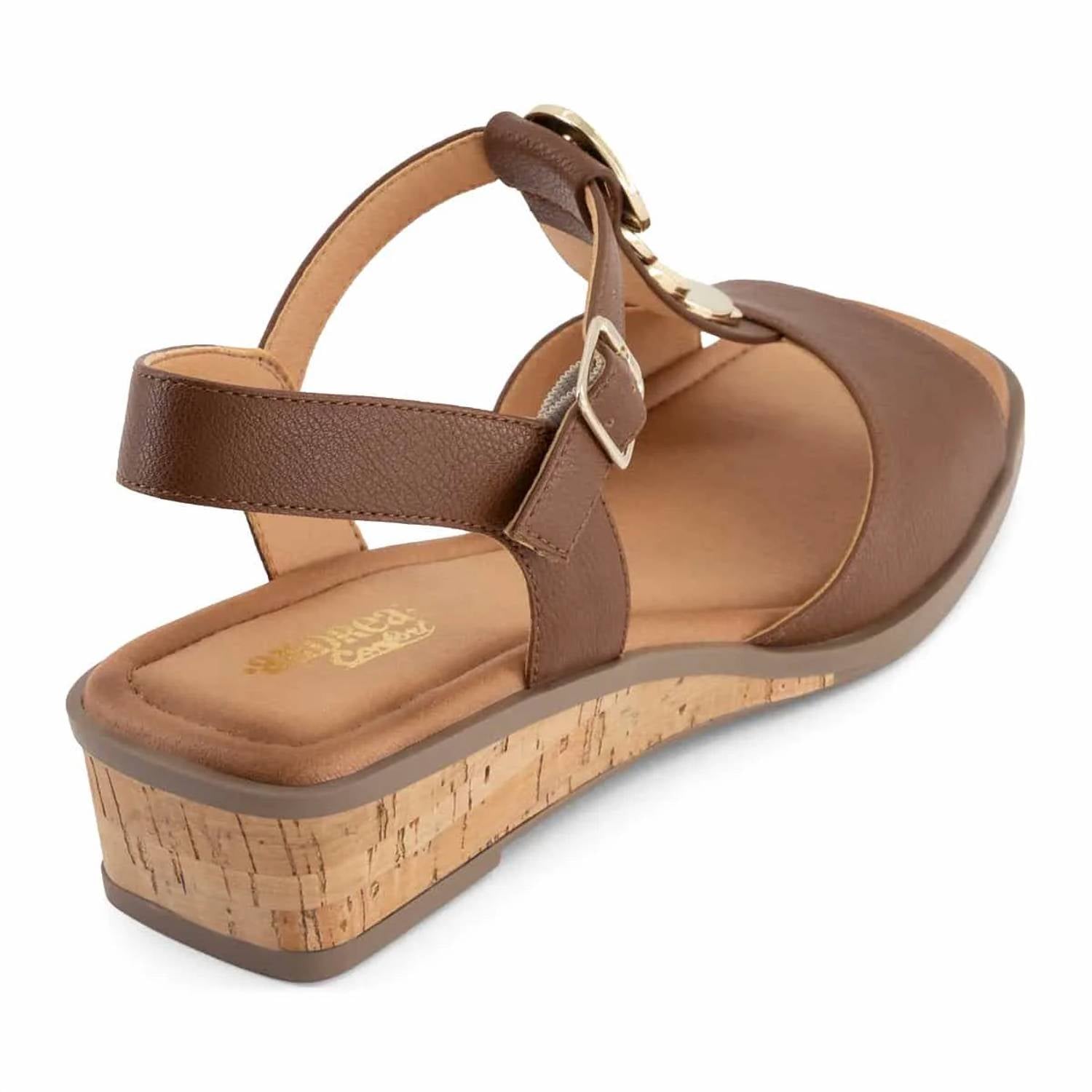 Andrea - Women's T-bar Comfort Sandals