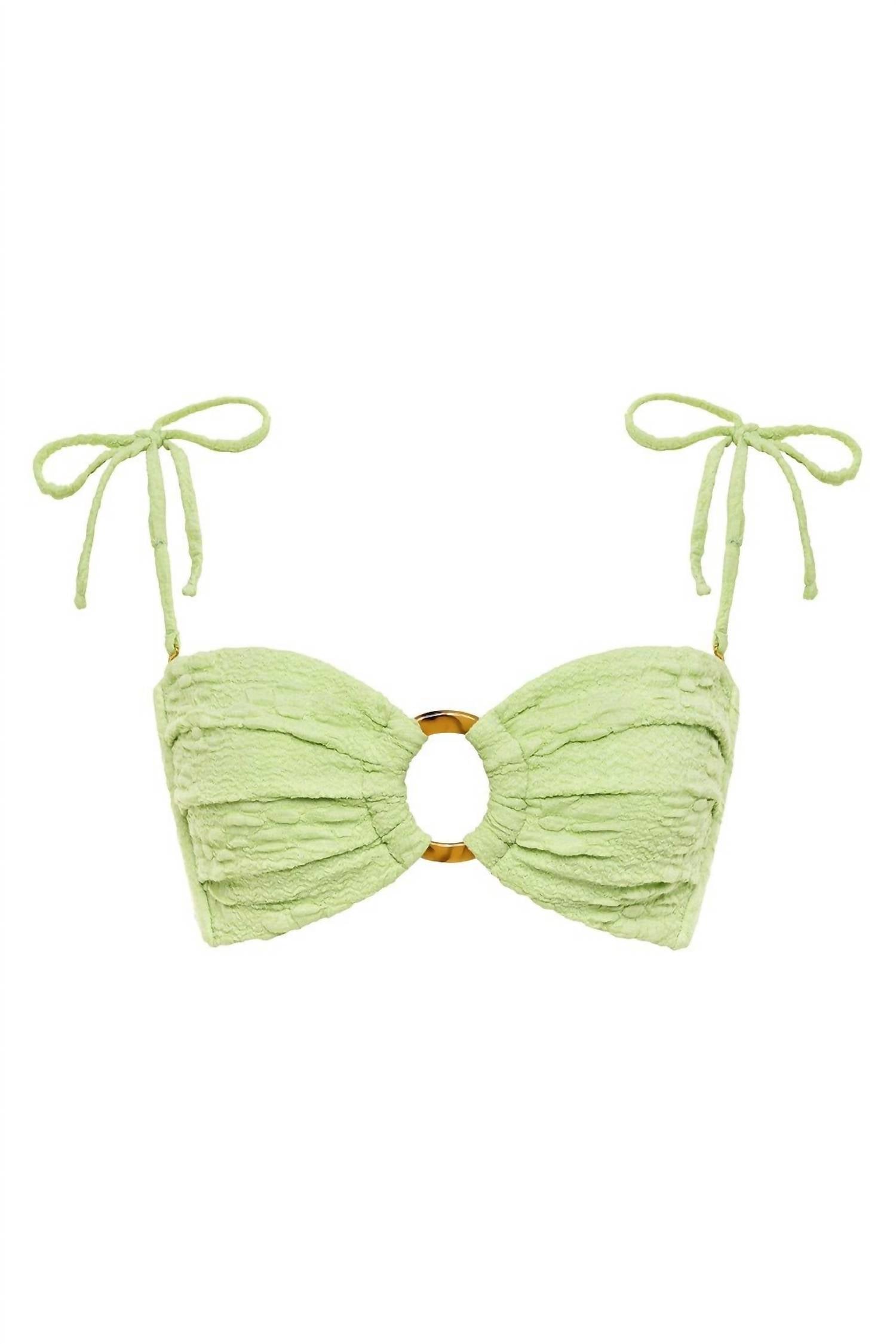 Montce - Tori Ties Bandeau Bikini Top