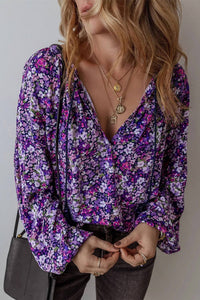 Full Time Purchase - Boho Flower Blouse