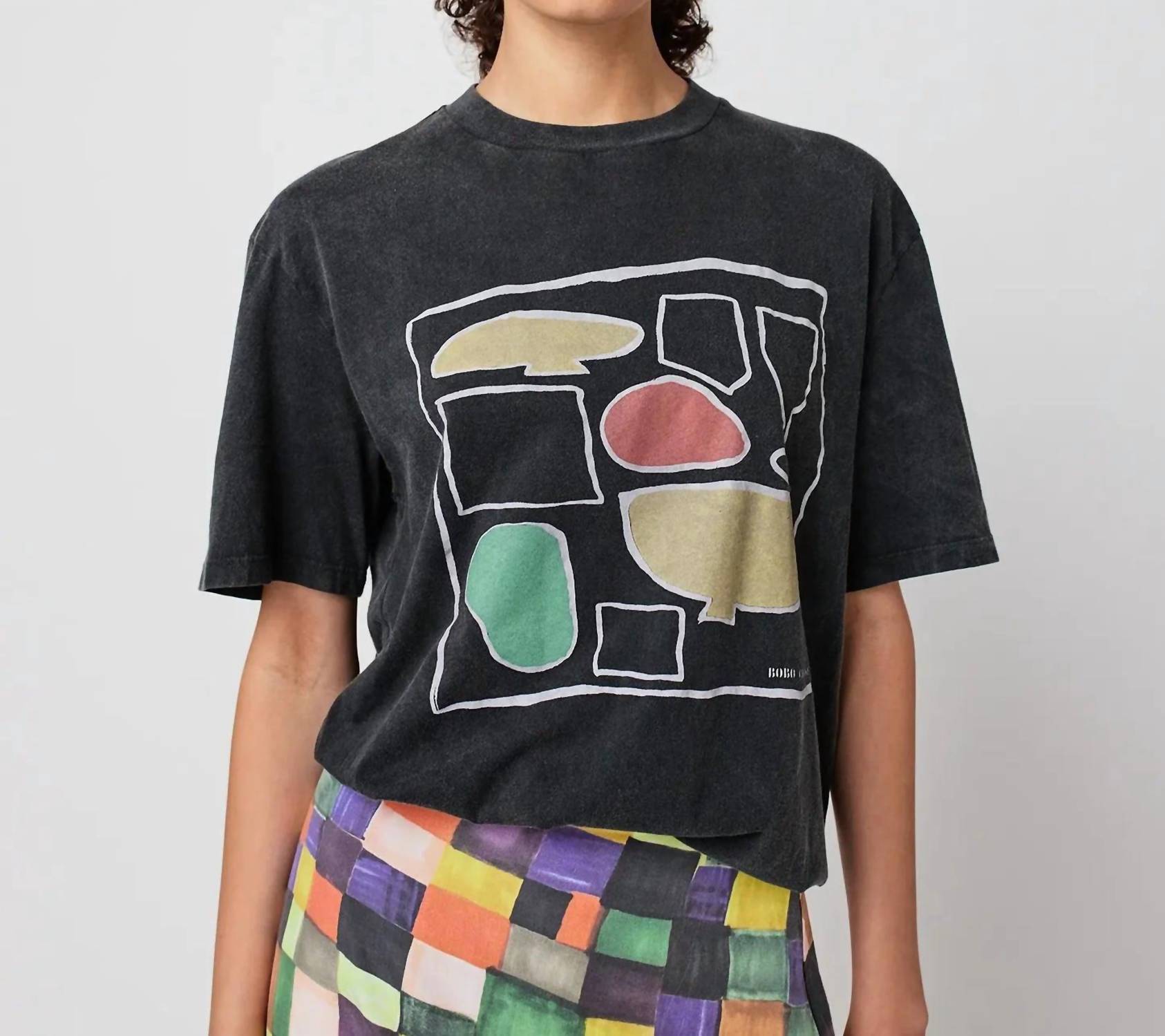 BOBO CHOSES Unisex - After Seven T‑Shirt in black - women's t-shirt - detail view