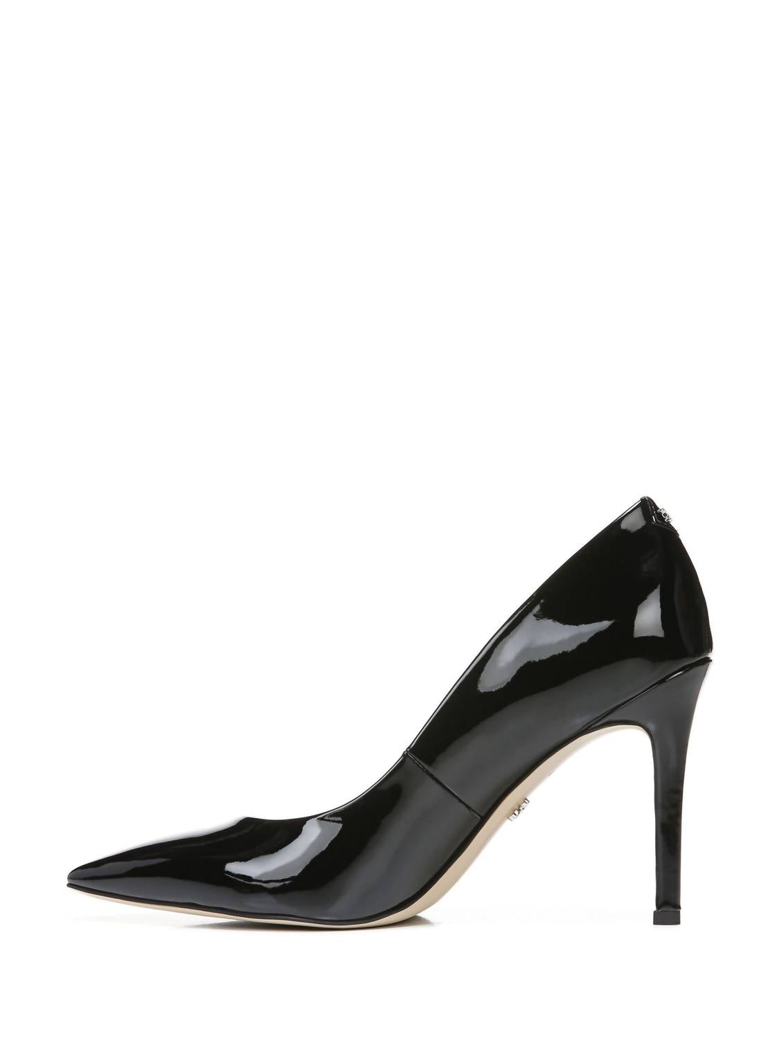 Sam Edelman Women's Hazel Pointed Toe Pump in black patent - women's heels - alternate view