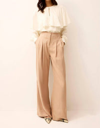 Marie Oliver Macbee Wide Leg Pants in sesame - women's pants