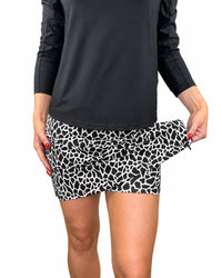 Lulu-B - Printed Zip Skort