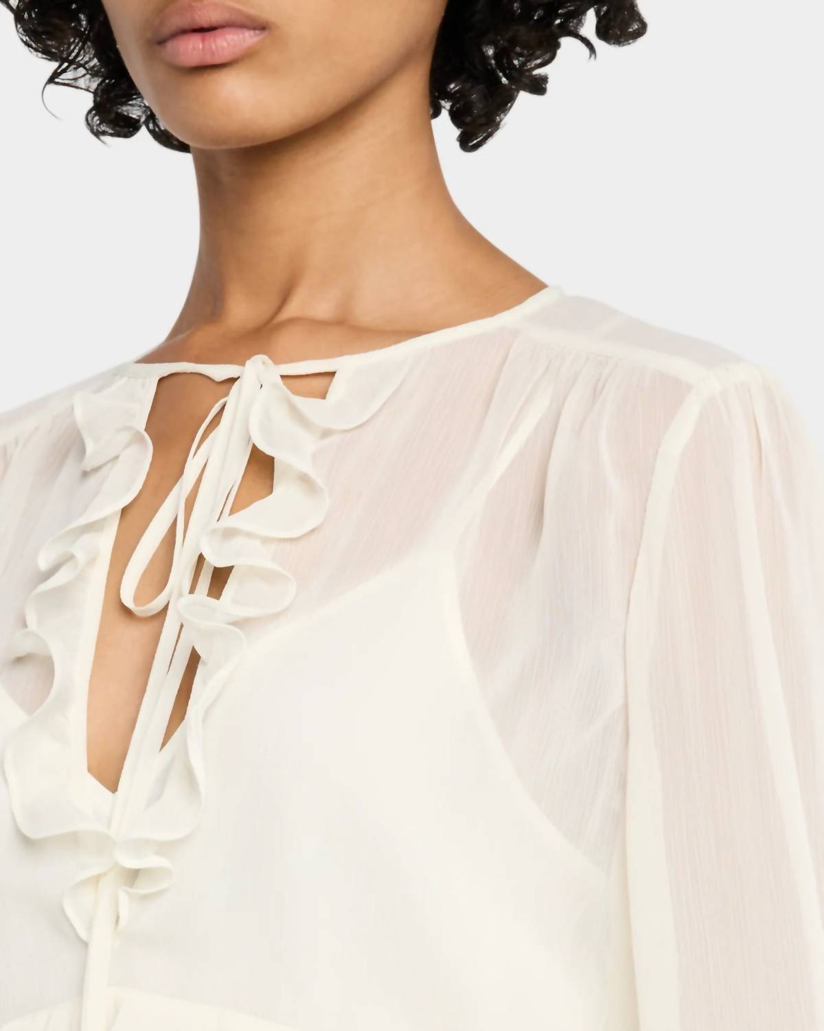 Cinq A Sept - Ruffle Steffina Blouse