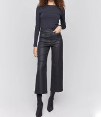 Charlie B - Wax Twill Flare Leg Pants
