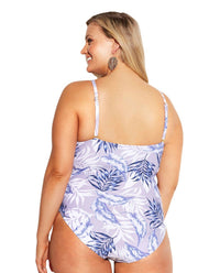 Raisins - Curve Ola Lace High Neck One Piece Swimsuit - Plus