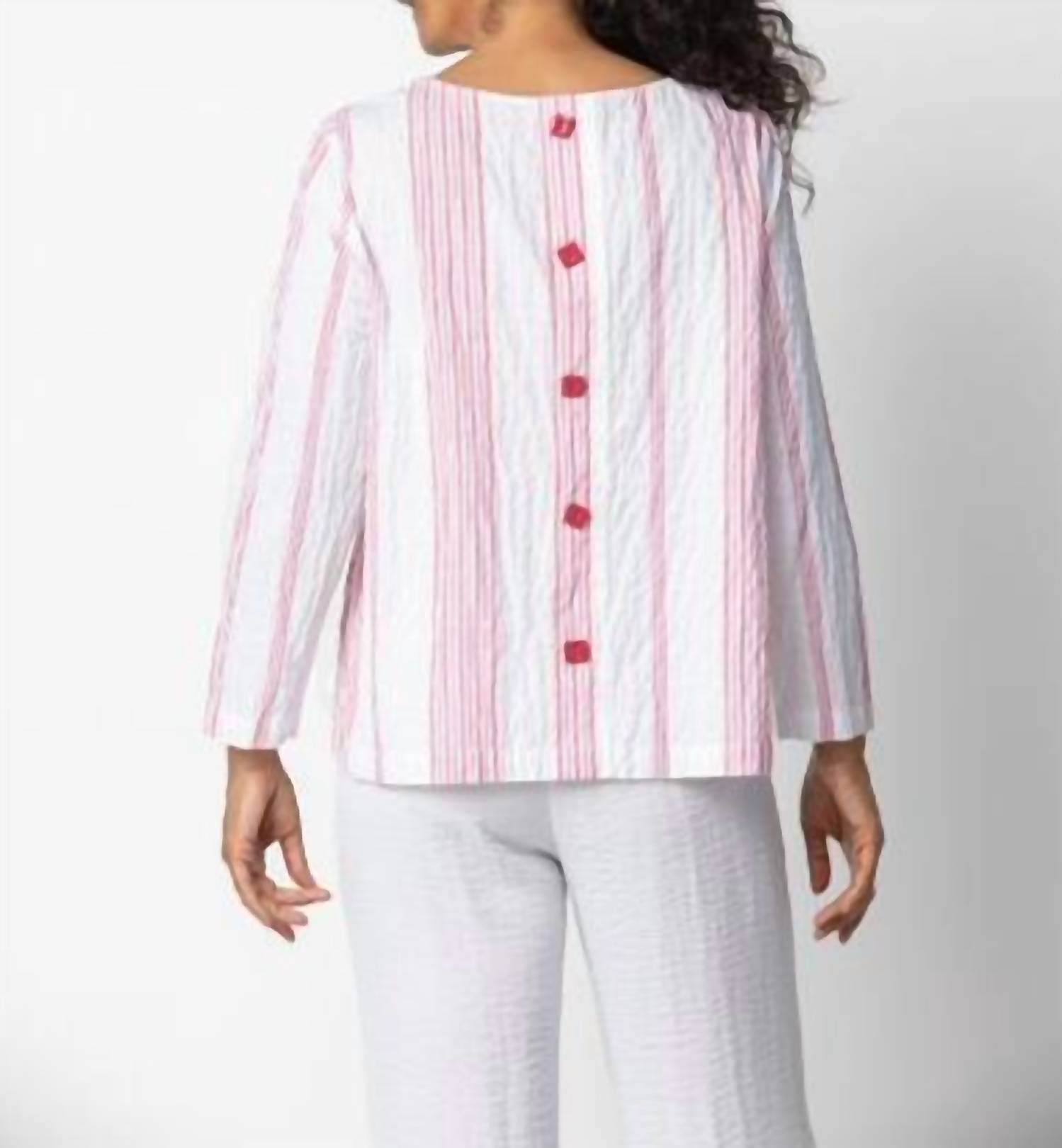 Habitat - Button Back Pullover Top