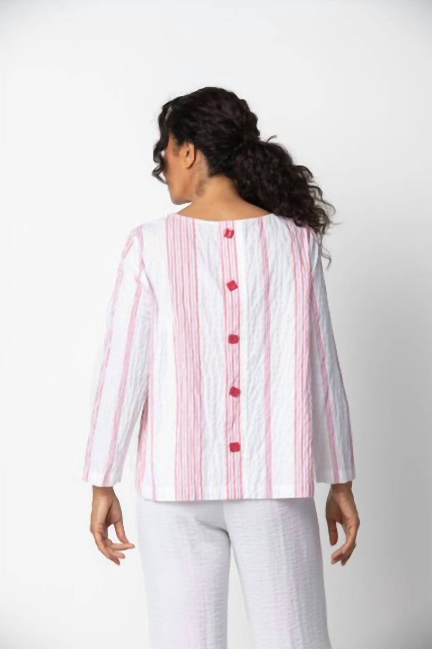 Habitat - Button Back Pullover Top