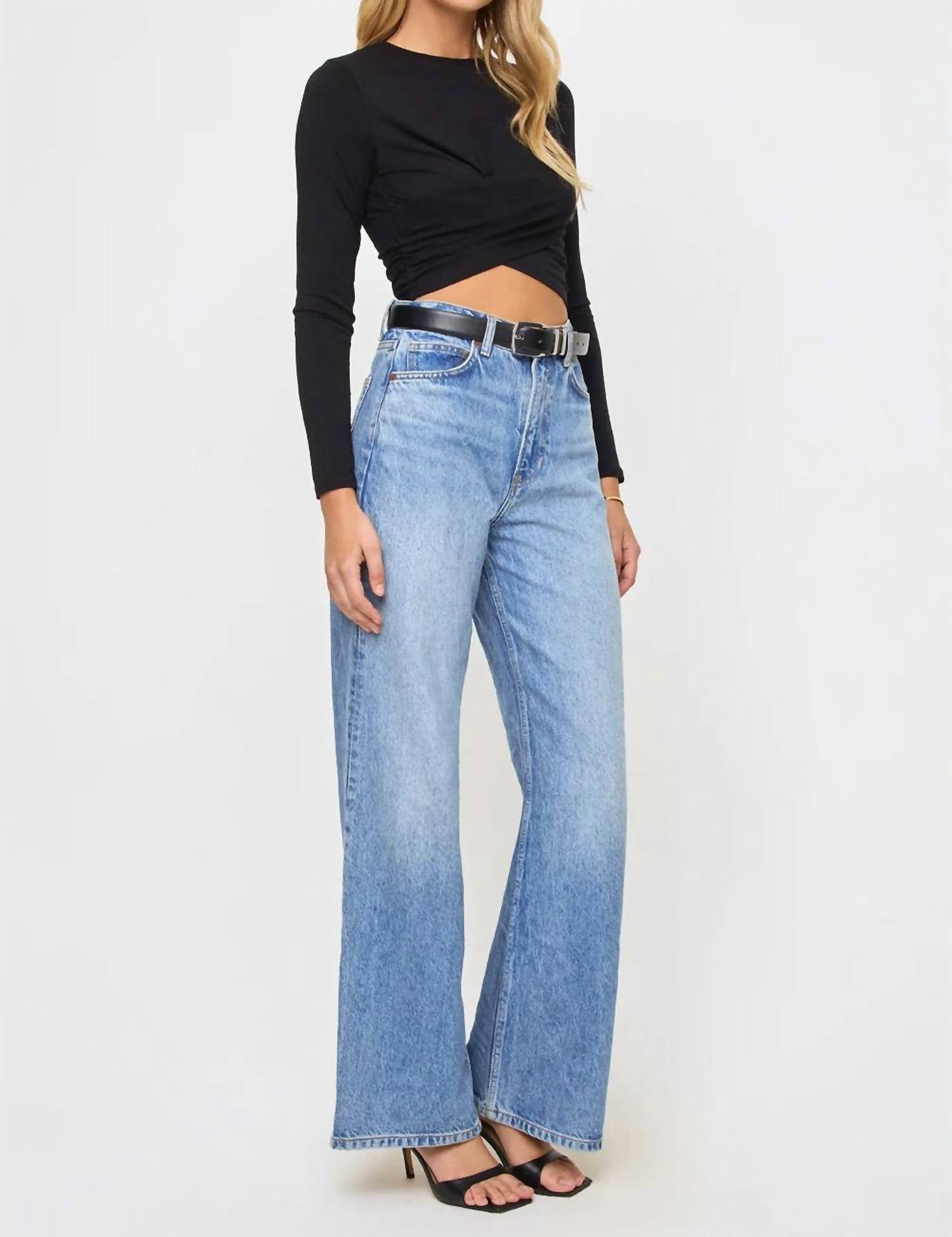 L*Space - Marseille Long Sleeve Crop Top