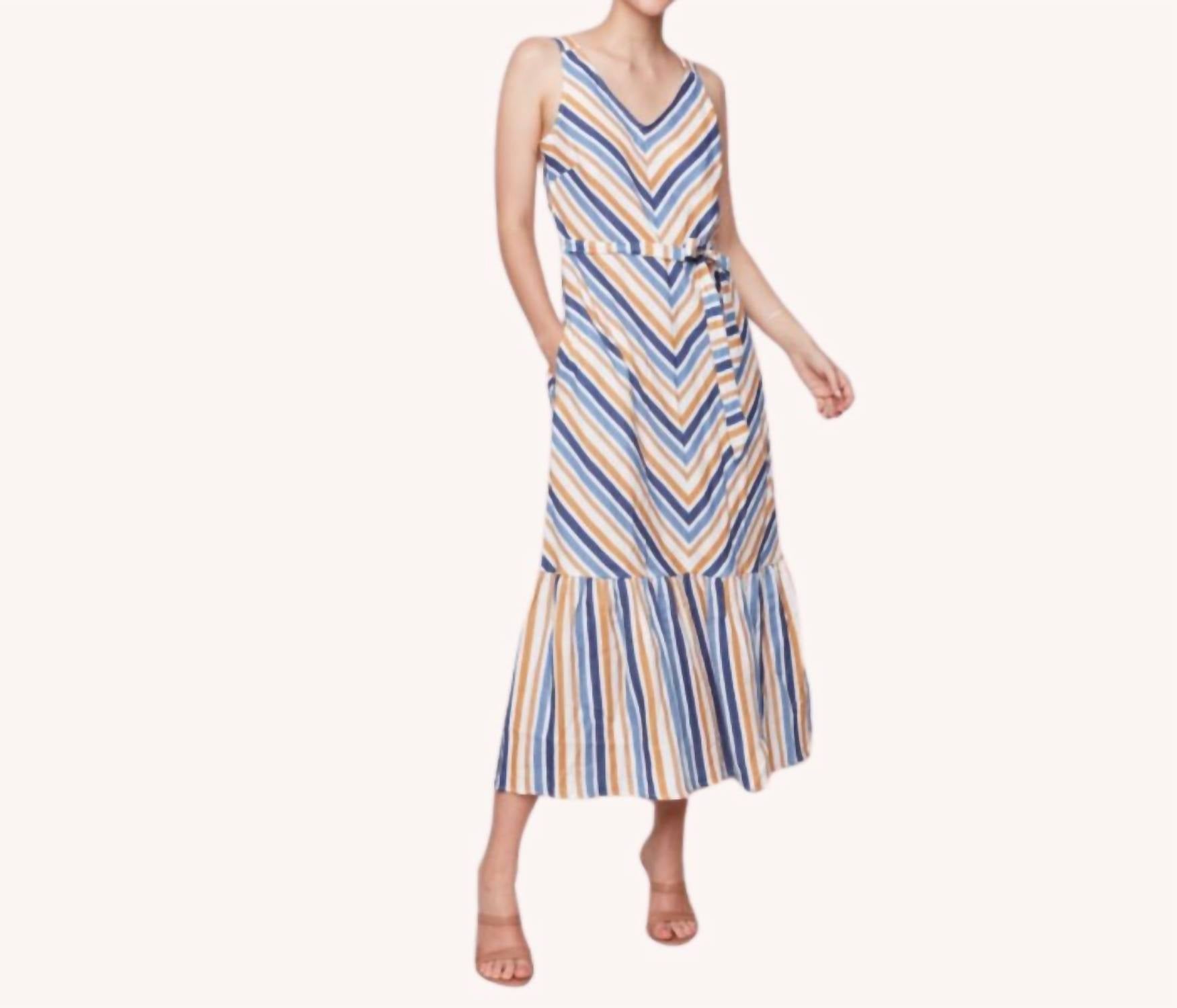 Charlie B - Striped Maxi Dress