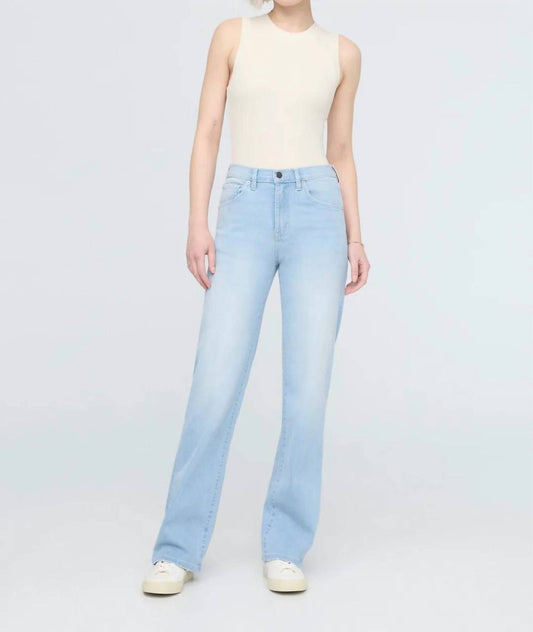 Duer - Performance Denim High Rise Straight Jeans