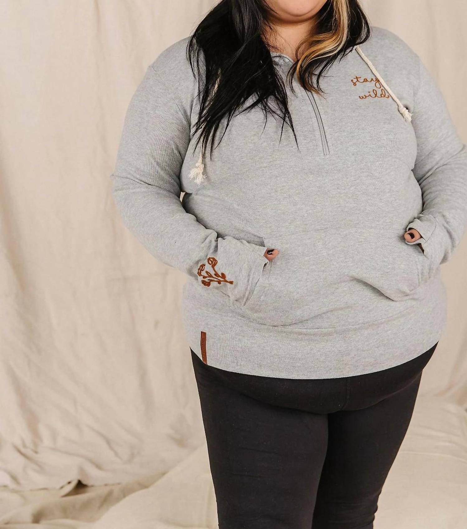 Ampersand Ave - Halfzip Hoodie