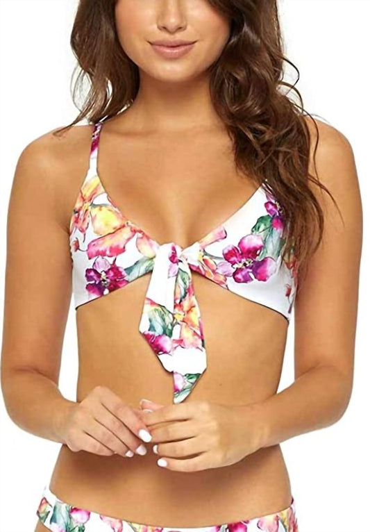 Andrea Hater Strap Adjustable Tie Reversible Bikini Top