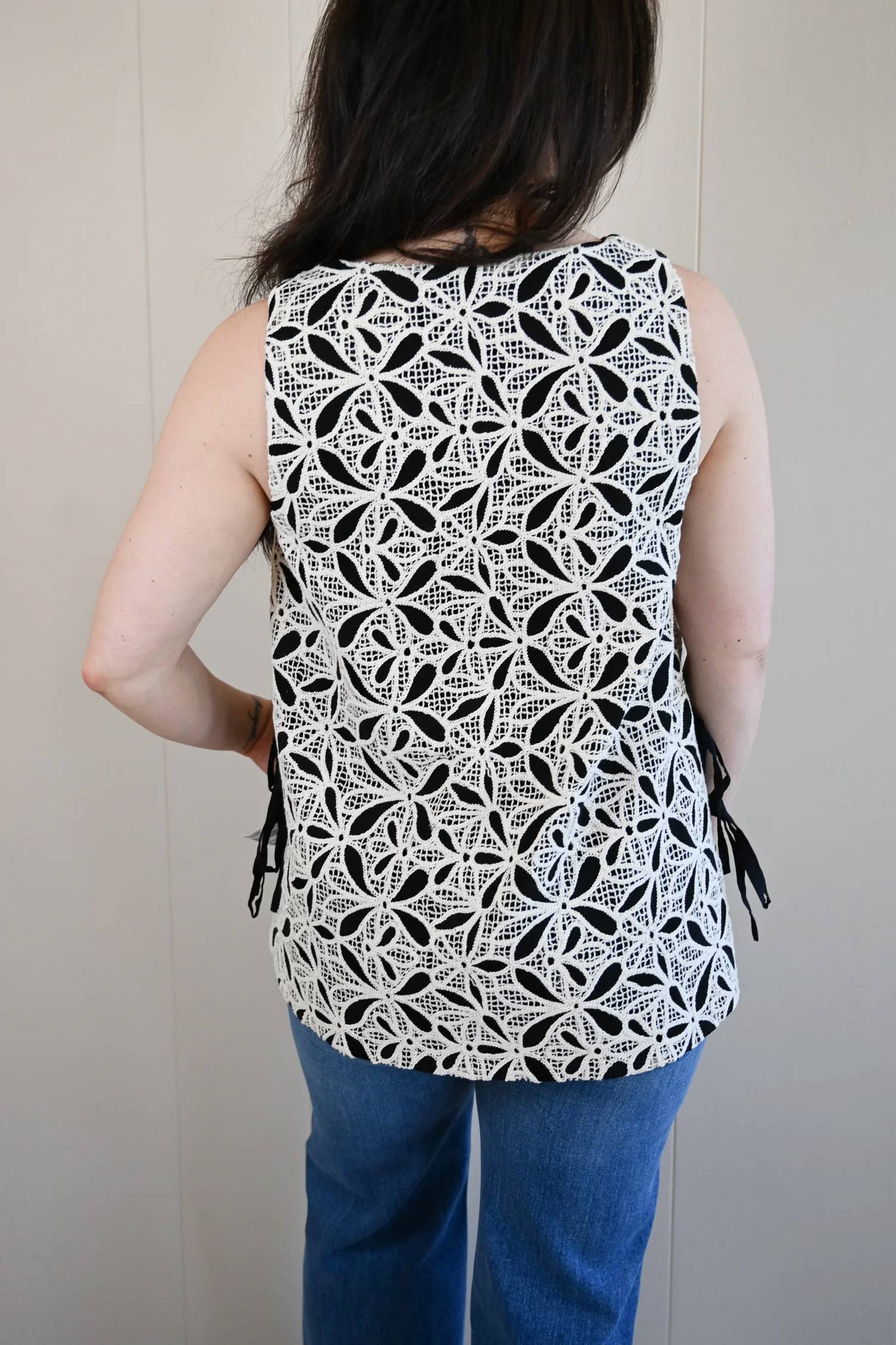 Frnch - Quarterdeck Embroidery Tank Top