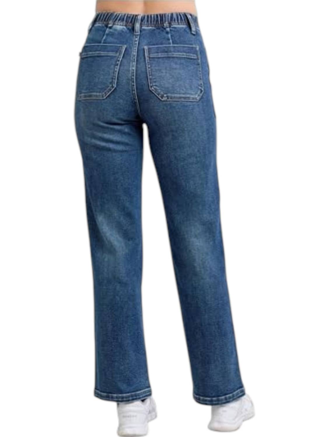 Judy Blue - High Waist Draw String Jeans
