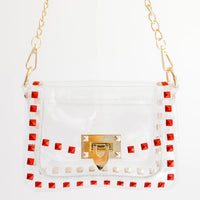 Clearly Handbags - Women's Jackie Clear Gameday Bag
