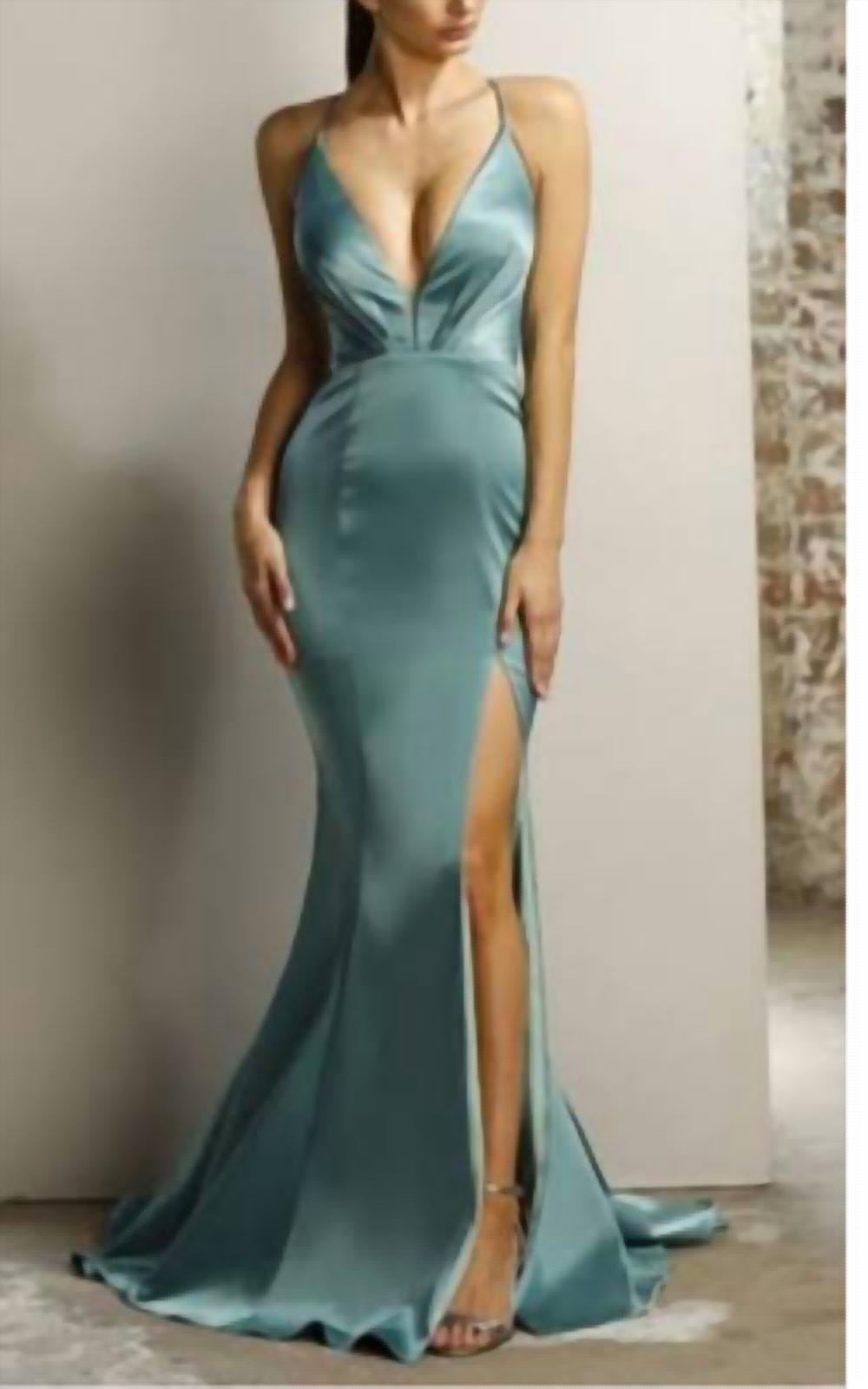 Jadore - Strappy Satin With Slit