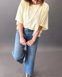 Rae Mode - Oversized Short Sleeve Top