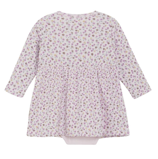 Minymo - Girl's Ribbed Skirted Romper