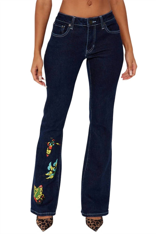Ed Hardy - Butterflies Bootcut Jeans