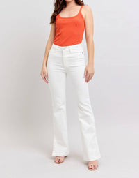 Judy Blue - Side Slit Slim Bootcut Jeans