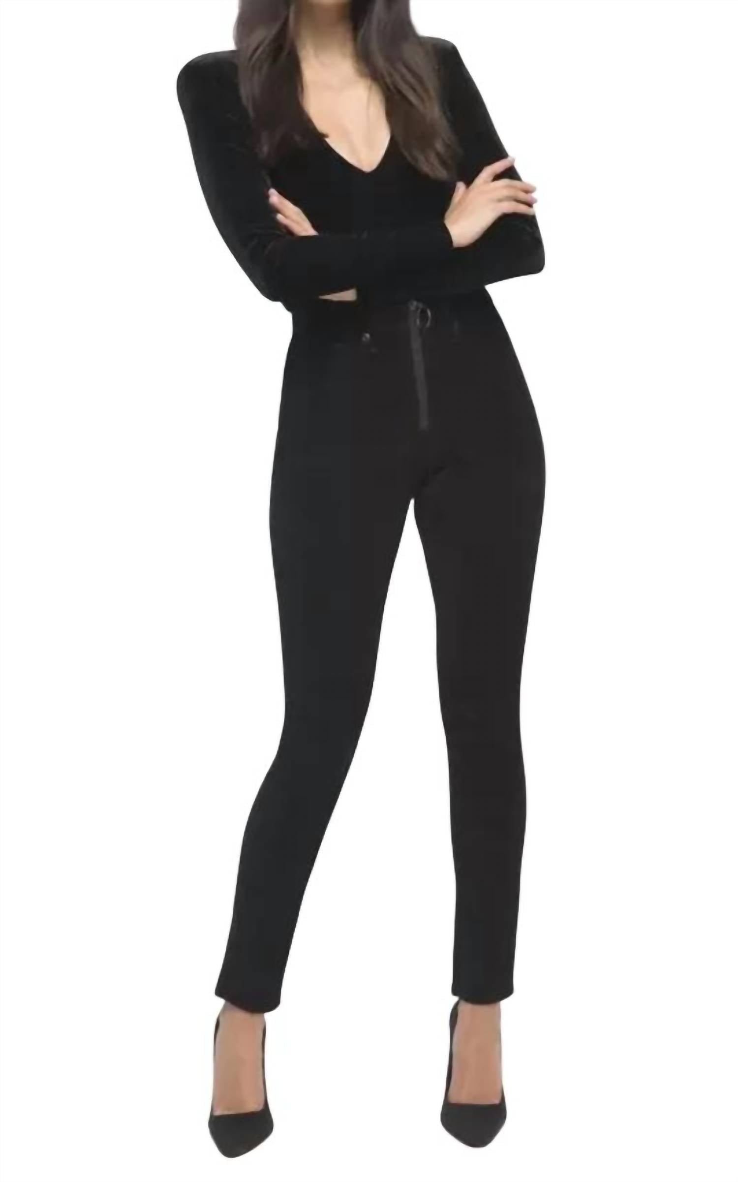 Good American - Legs Velvet Pants
