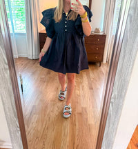 Bucketlist - Women's The Elise Flutter Mini Dress