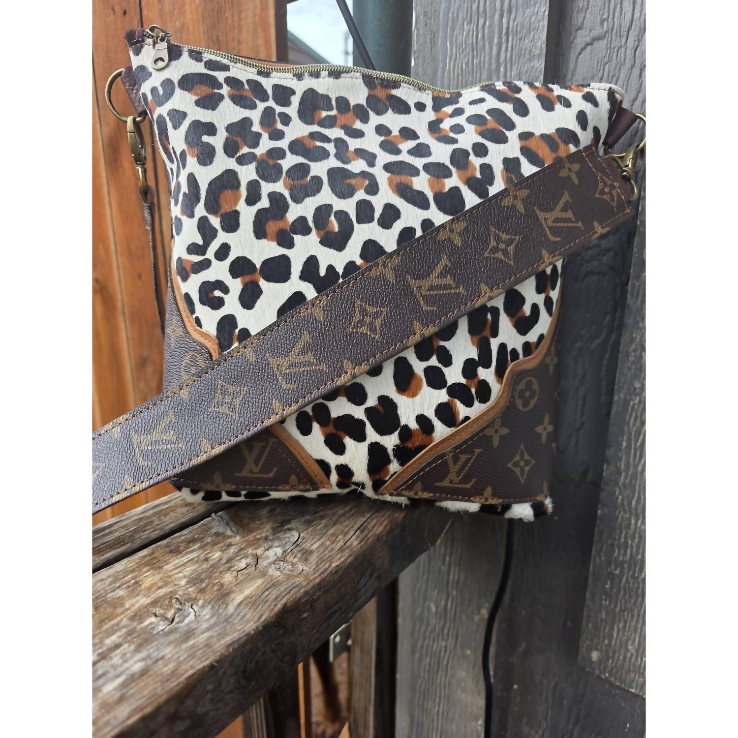 Kingdom Kreations - Women's Monogram Style Wide Bag Strap