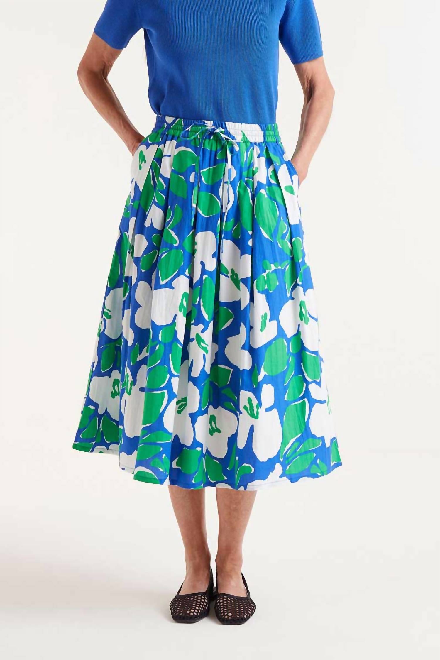 Compania Fantastica - Floral Print Skirt
