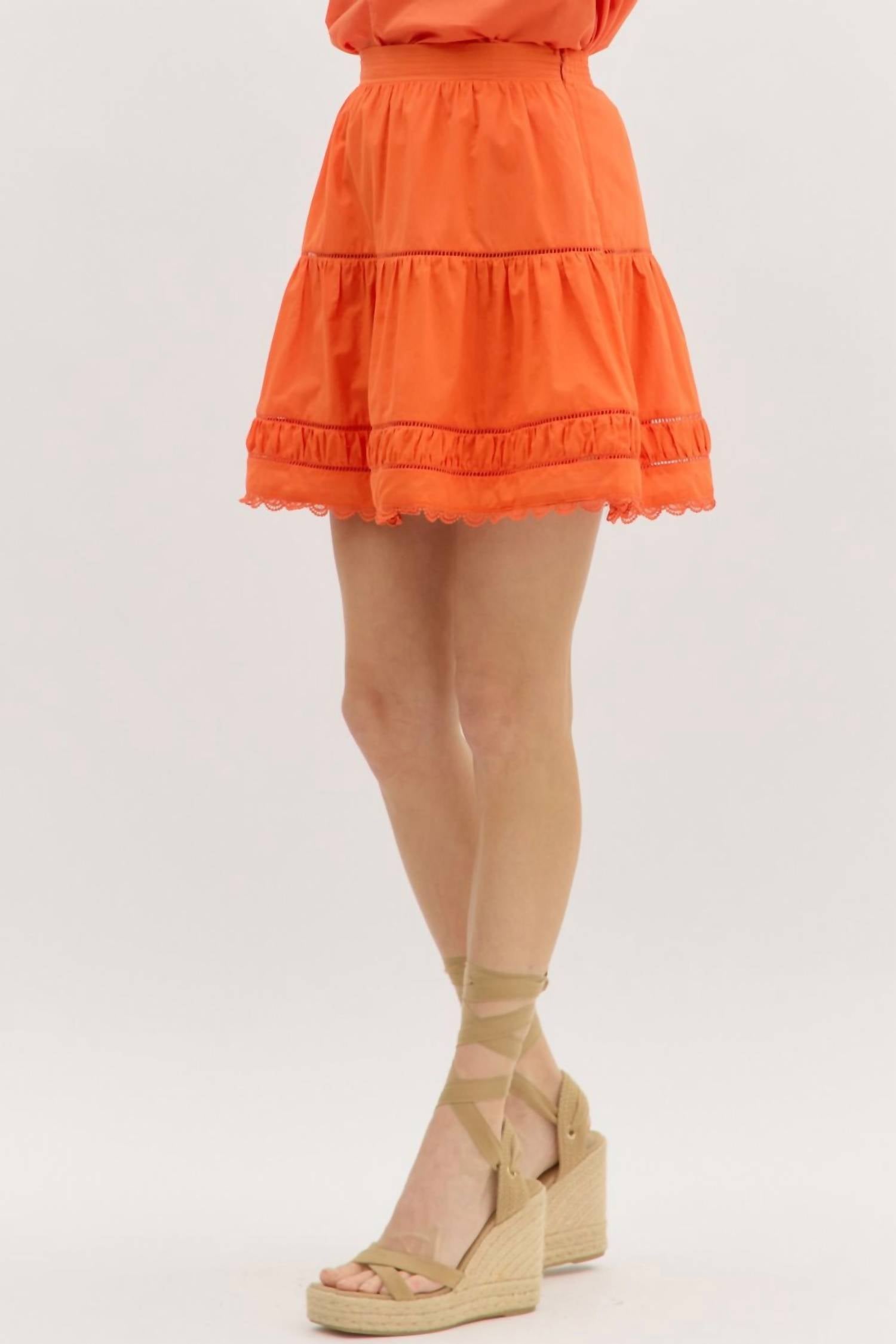 Entro - Ruffle Skirt
