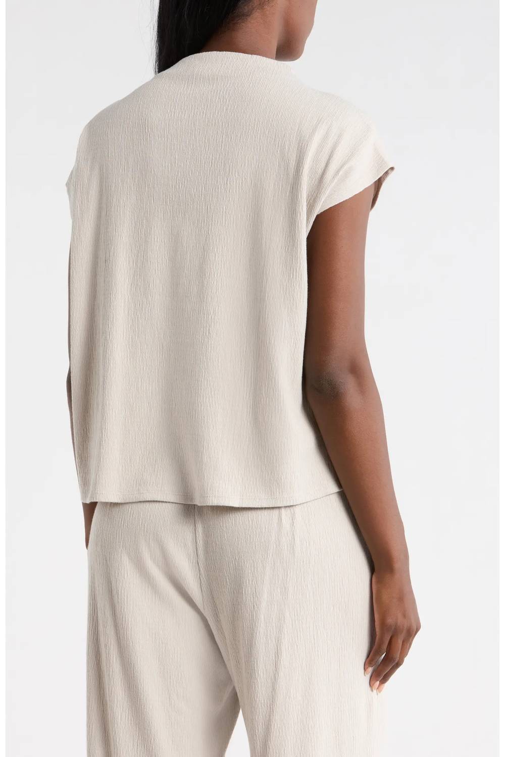 Eileen Fisher - Funnel Neck Top