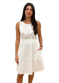 Drew - Tania Eyelet Lace Mini Dress