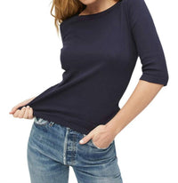 Michael Stars - Women's Dot Basic Band Crew Top