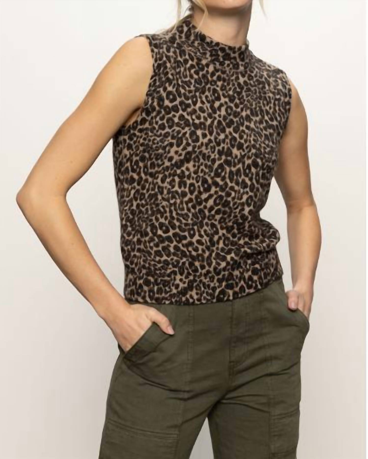 Sanctuary - Fuzzy Shell Sleeveless Sweater