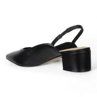 Carrano - Women's Heidi Leather Slingback Pump Sandals