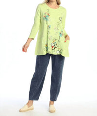 Jess & Jane - Confetti Mineral Wash Tunic